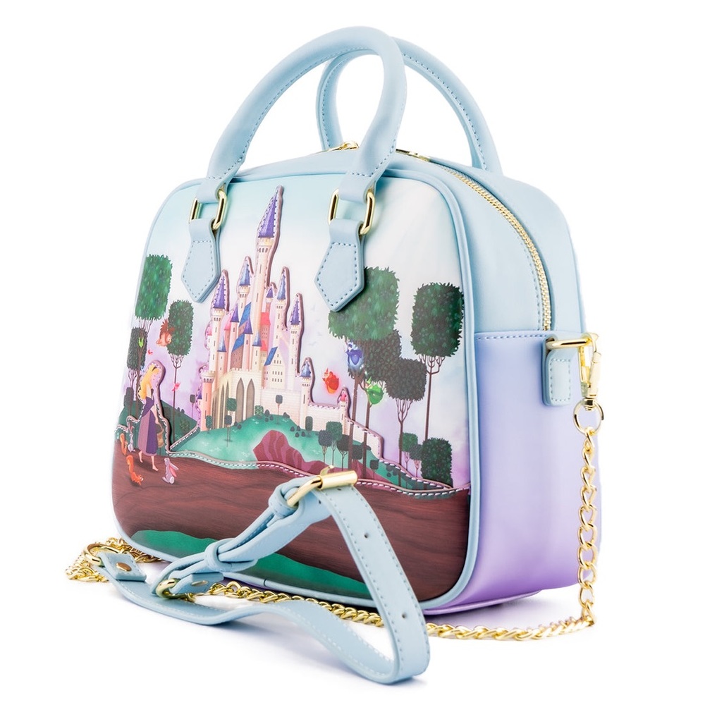 Loungefly Disney Princess Castle Series Sleeping Beauty Crossbody - Picture 3 of 5